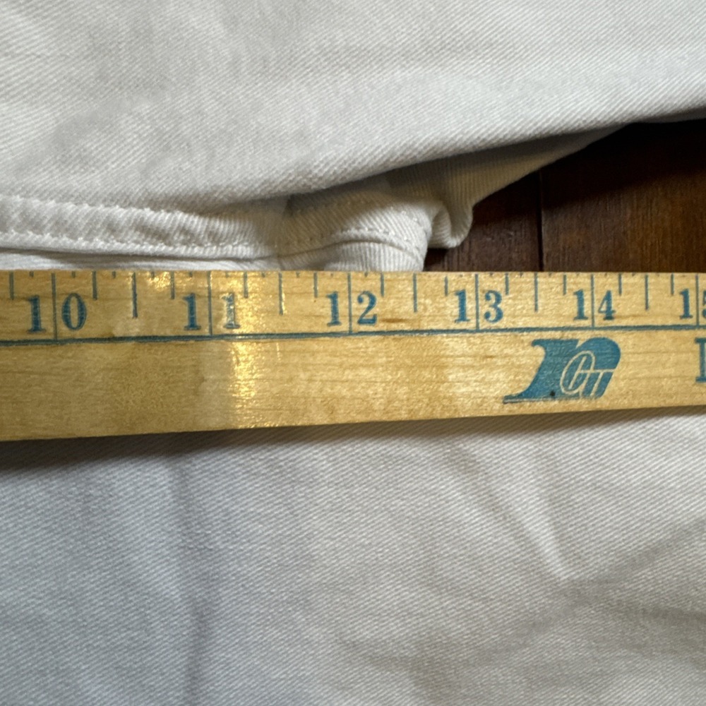 PAIGE Women's Skinny Jeans Size 31 White Distressed Raw Hem Stretch - Picture 5 of 8